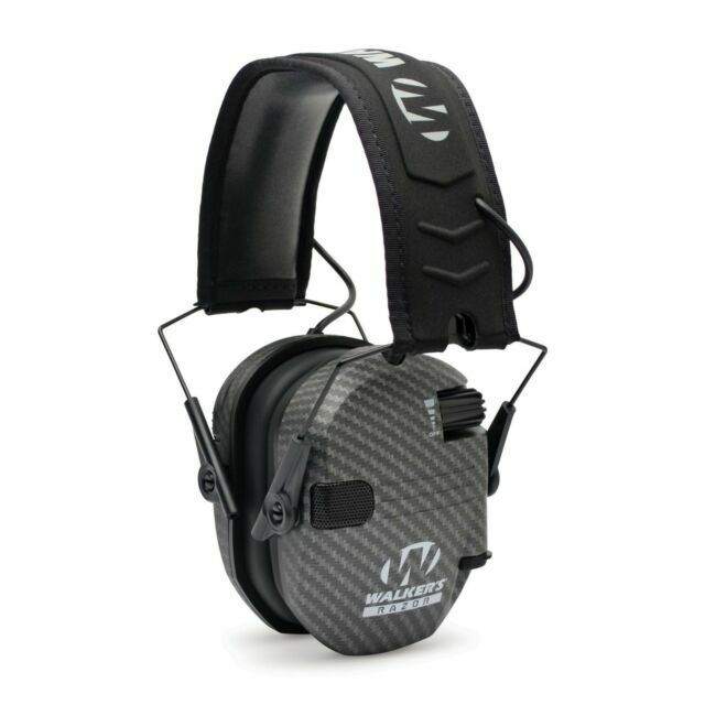 Walker's Razor Slim Electronic Ear Muffs Carbon