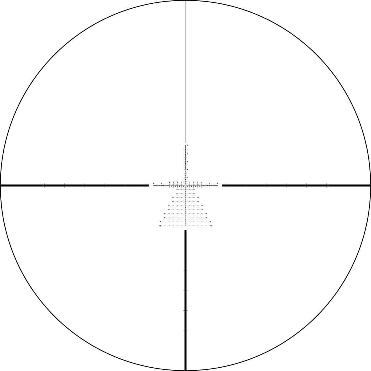 Vortex Triumph HD 3-9x40 Riflescope - (Incl 1" Low Rings), Reticle: MRAD