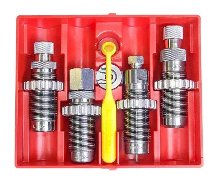 Lee 45 Colt Deluxe Carbide Micrometer 4-Die Set