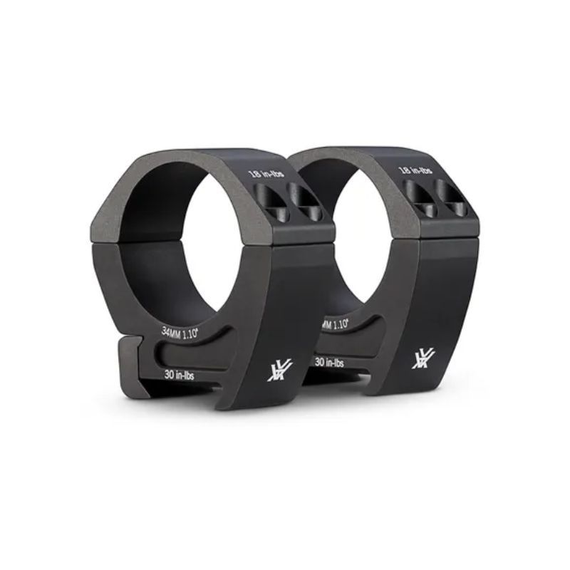 Vortex Pro Series 34mm Rings Low (0.95")