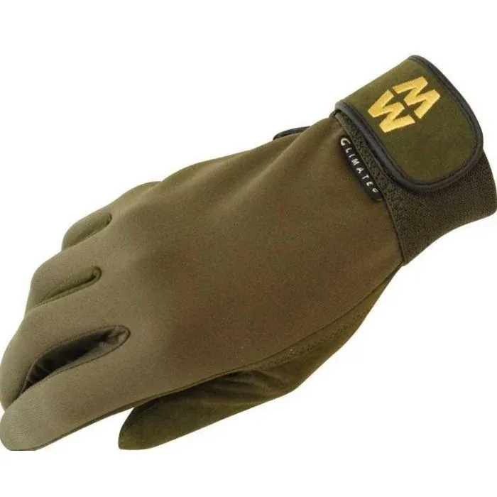 Macwet Short Climatec Sports Gloves Green