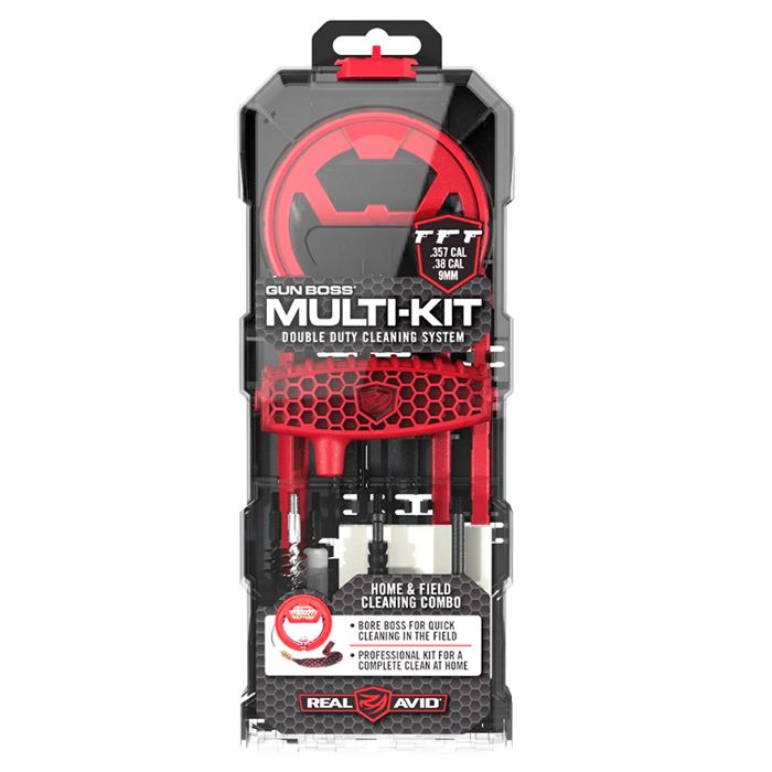 Revo Real Avid Gun Boss Multi Cleaning Kit – .357/.38 /9mm