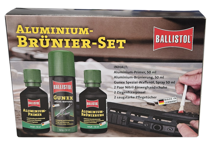 Ballistol Aluminum Browning Set