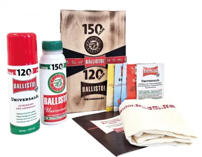 Ballistol Anniversary Wooden Box Combo Oils