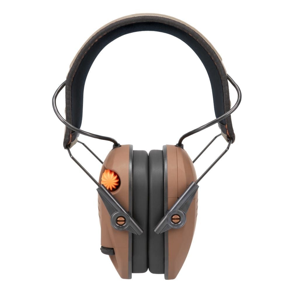 Walker's Razor Slim Electronic Ear Muffs Brown