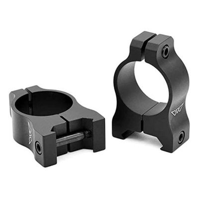 Warne Vapor 1-inch Scope Rings - Medium Matte Rings