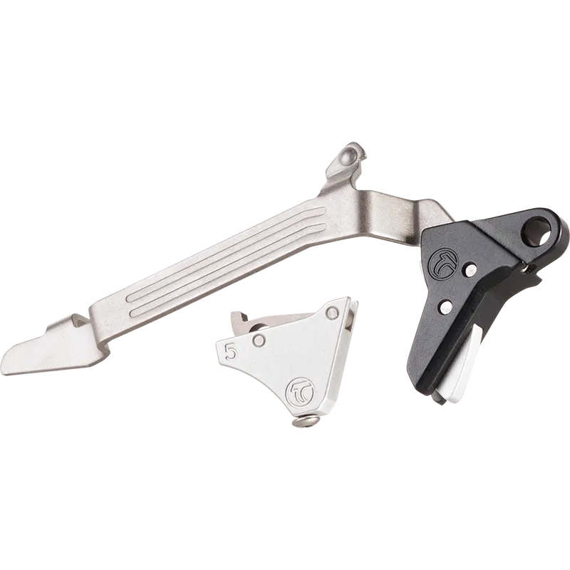 Timney Triggers Alpha Competition for Glock Gen 5 Large Frame Silver