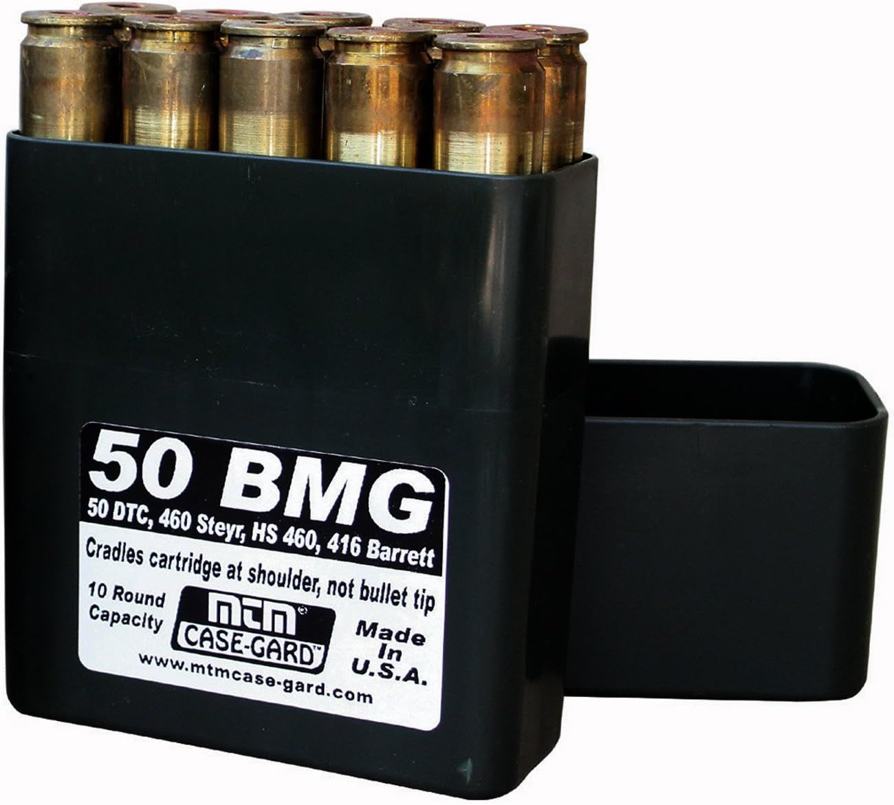 MTM 10 Round 50BMG Slip Top Ammo Box