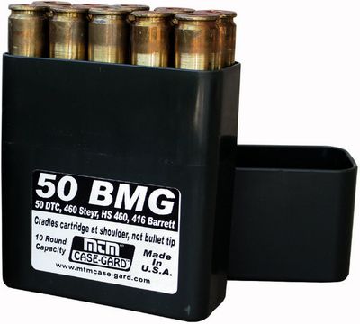 MTM 10 Round 50BMG Slip Top Ammo Box