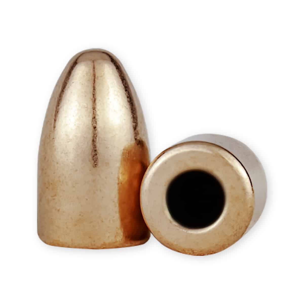 Berry's 9mm (.356) 124gr Hollow Base Round Nose Thick Plate Bullets (250)