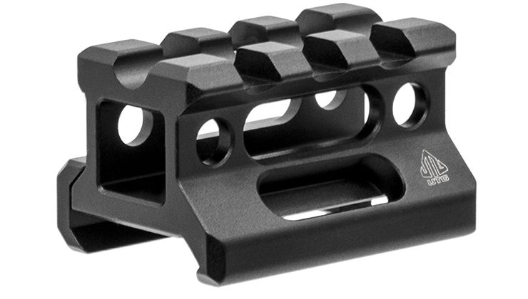 UTG Super Slim Picatinny Riser Mount, 0.75" Height, 3-slot