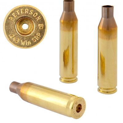 Peterson Match Casings .243 Win (Box of 50)