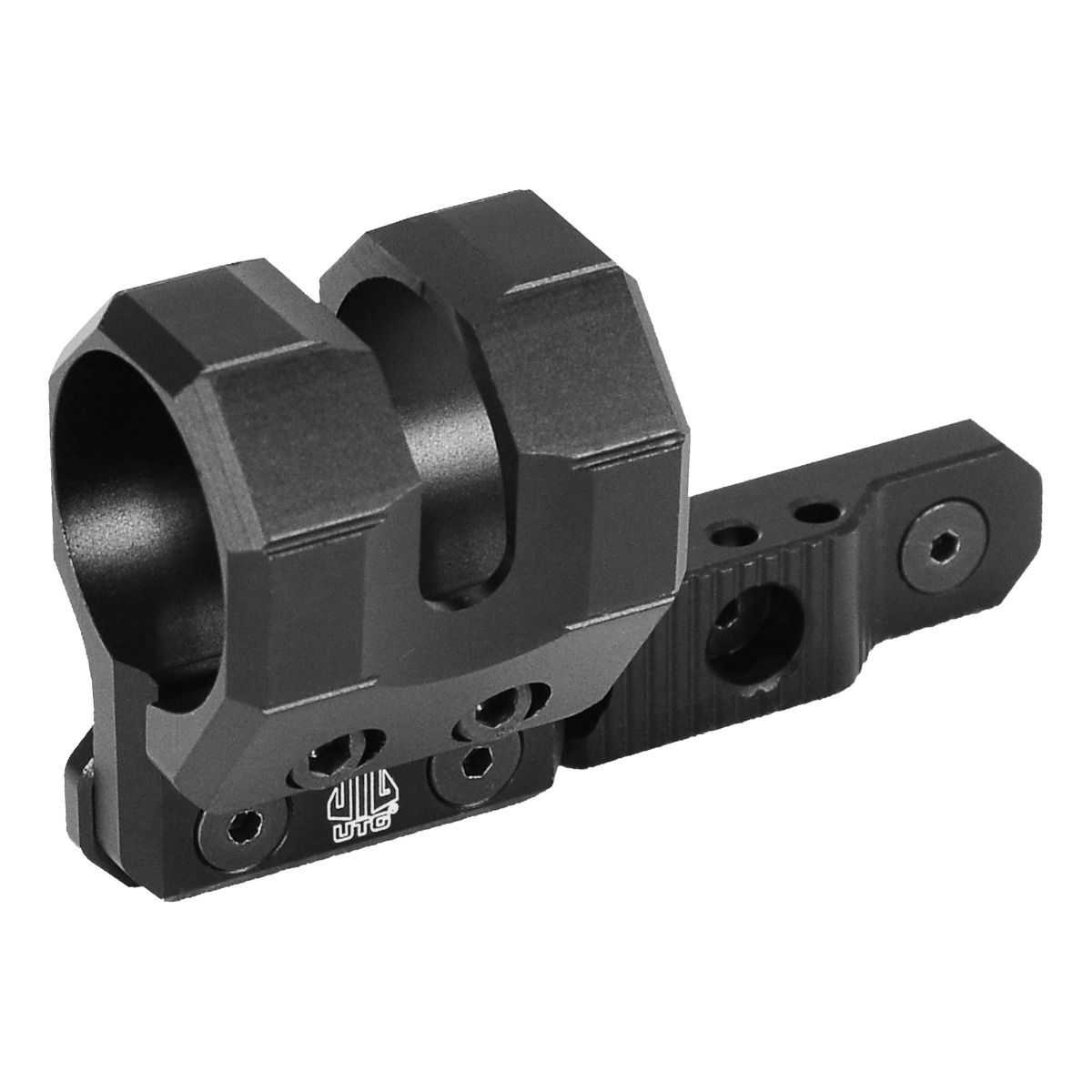 UTG Keymod Offset Flashlight Ring Mount Matte Black