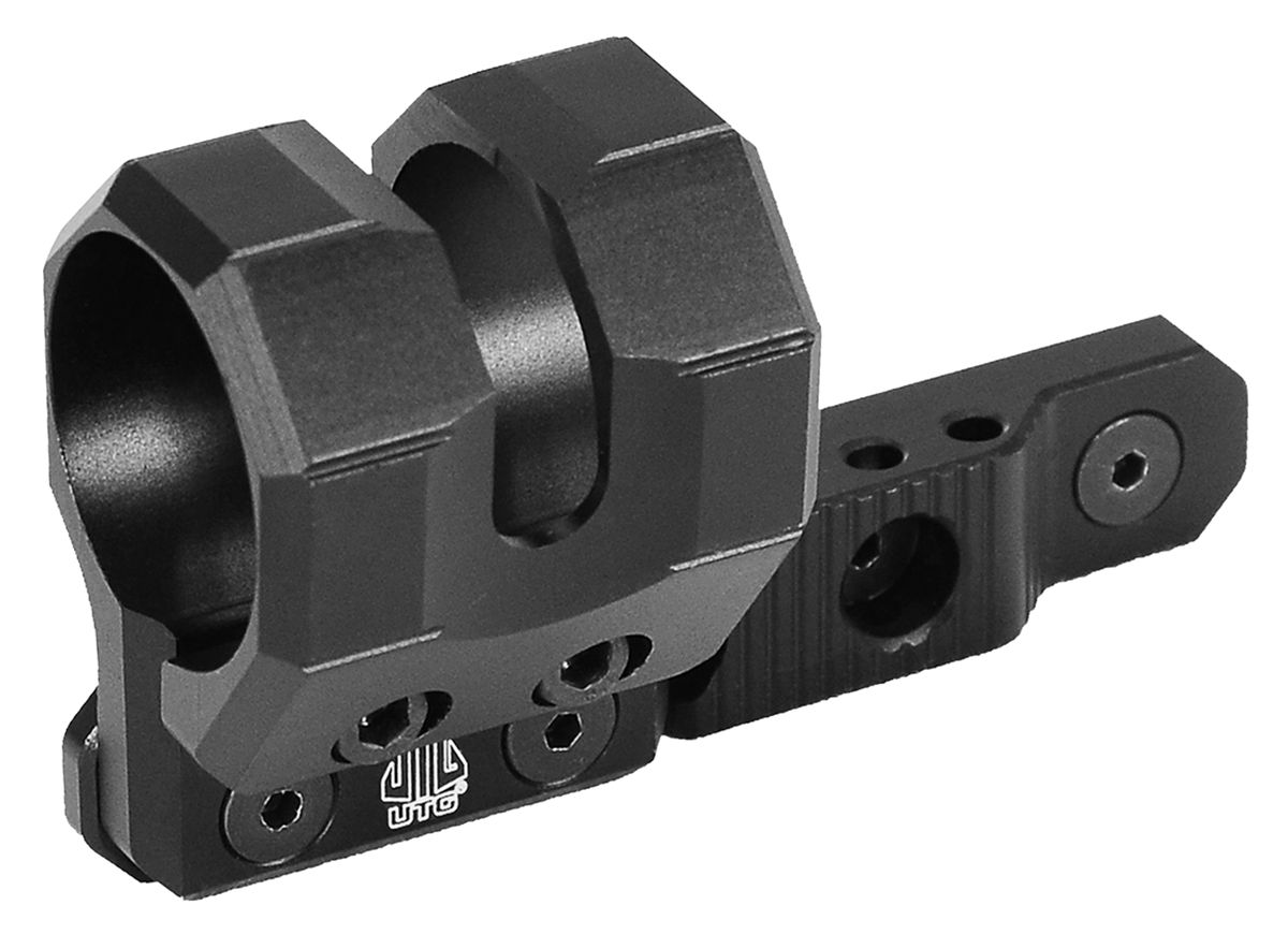 UTG Keymod Offset Flashlight Ring Mount Matte Black