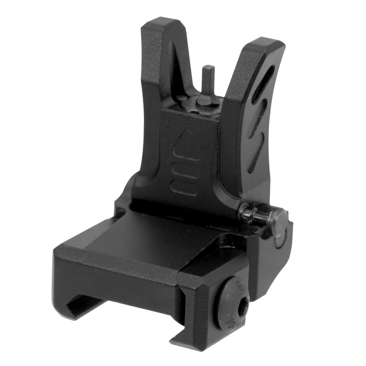 UTG AR15 Super Slim Fixed High Profile Front Sight, Black