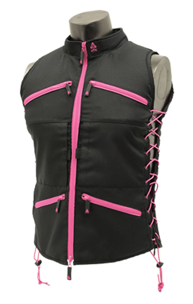 UTG TRUE HUNTRESS Female Sporting Vest, Black/Pink