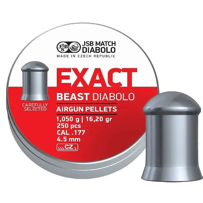 JSB Diabolo Exact Beast 4.5mm(16.2g) Pellets (250)