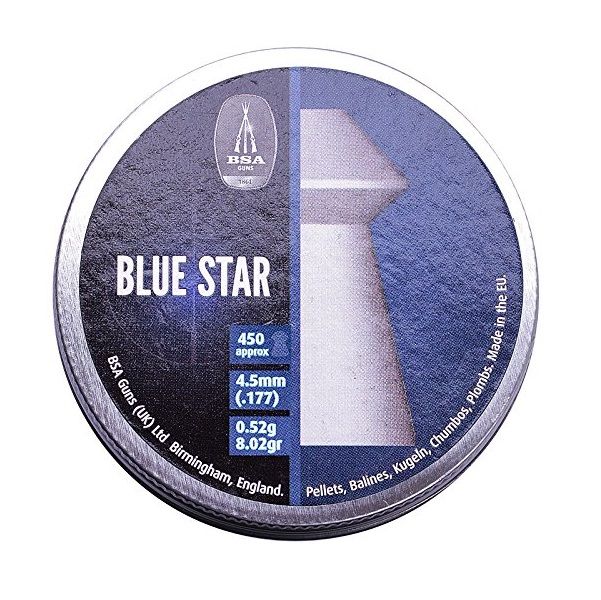 Gamo Blue Star .177 (4.5mm) 8.02GR Pellets (450)