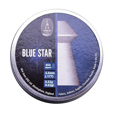 Gamo Blue Star .177 (4.5mm) 8.02GR Pellets (450)