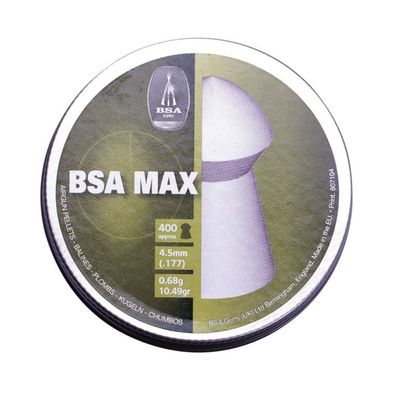 Gamo BSA Max Metal Pellets 4,5MM 10,49 gr (400PCS)