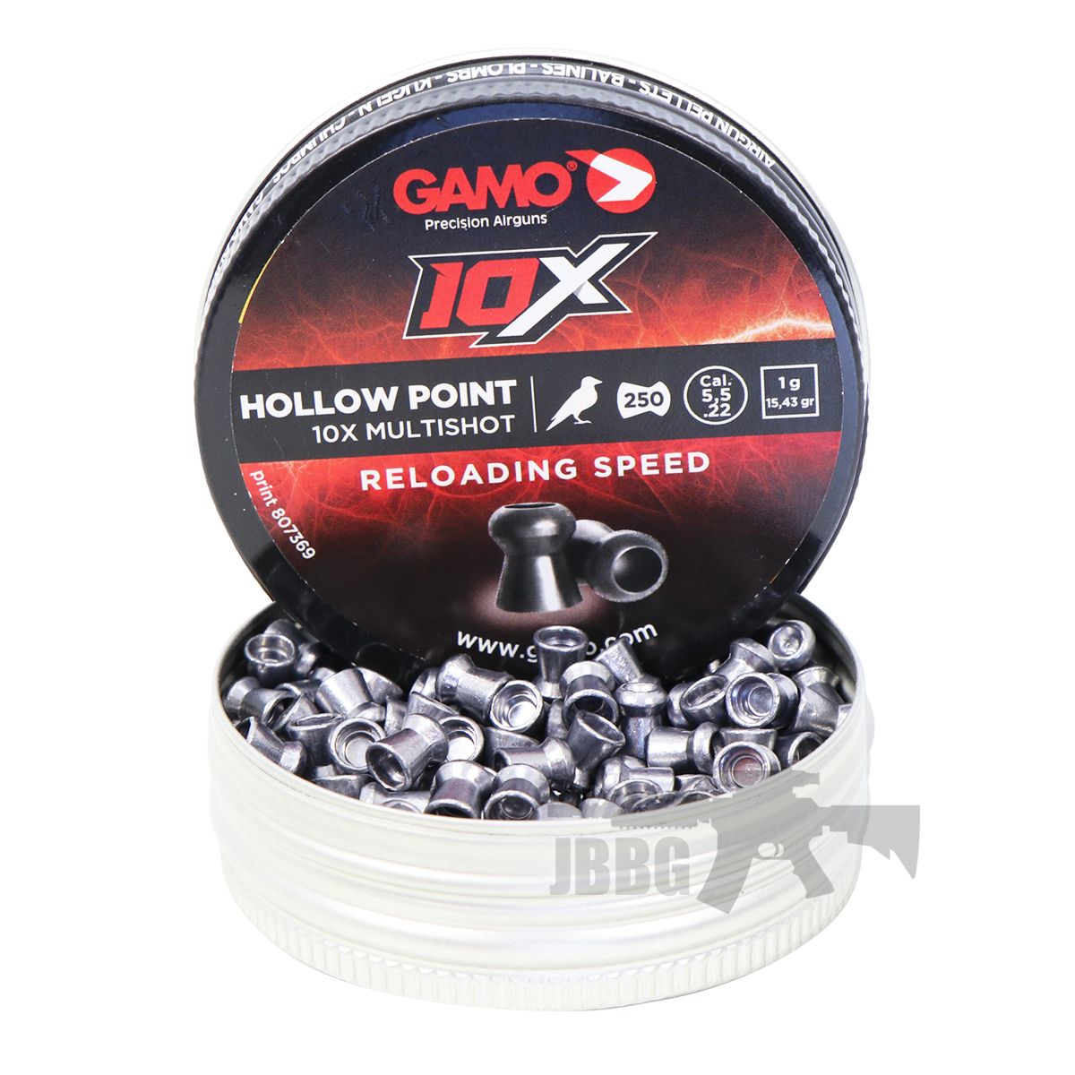 Gamo Interceptor 5.5mm (.22 cal) 15.43 gr (250 pcs)
