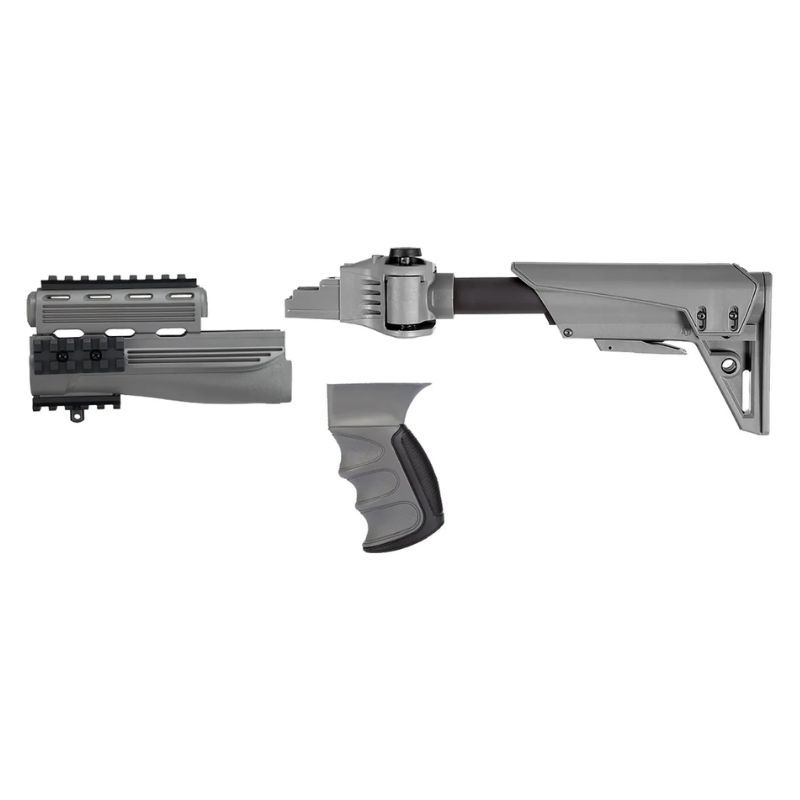 ATI Outdoors S-Force Gray AK-47 Adjustable Folding Stock System