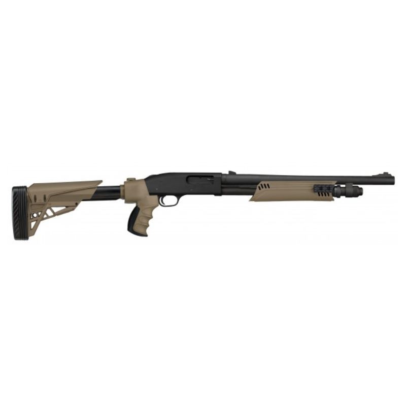 ATI Moss/Rem/Win 12Ga TactLite Adj. Side Folding Shotgun Stock in Flat Dark Earth (FDE)