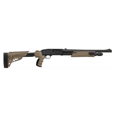 ATI Moss/Rem/Win 12Ga TactLite Adj. Side Folding Shotgun Stock in Flat Dark Earth (FDE)