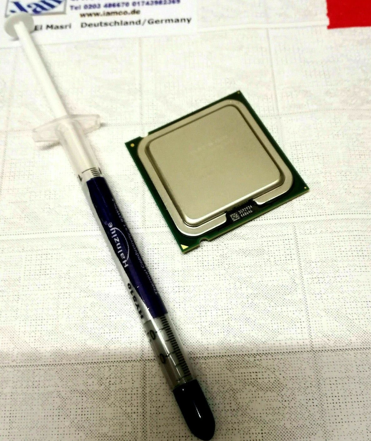 PC Prozessor / CPU Intel Pentium G6950 SLBMS 2x 2,8 GHz Sockel 1156 3MB Cache