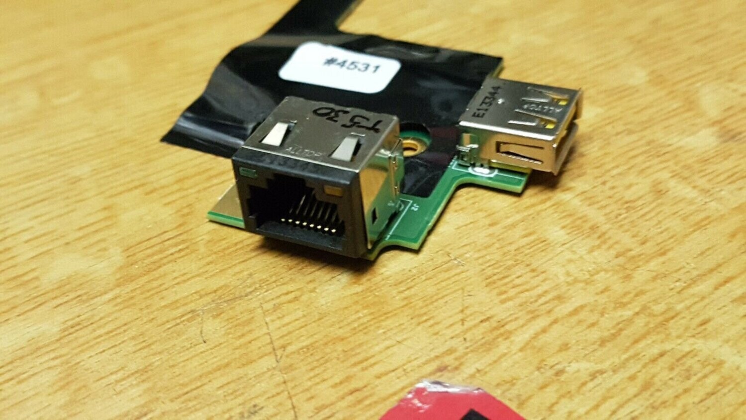 T530 USB + LAN Board Adapter fürs Mainboard Lenovo ThinkPad T530    #4531