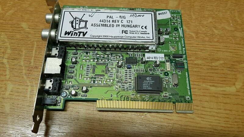 2x TV Karte Hauppauge WinTV PCI #4557-8