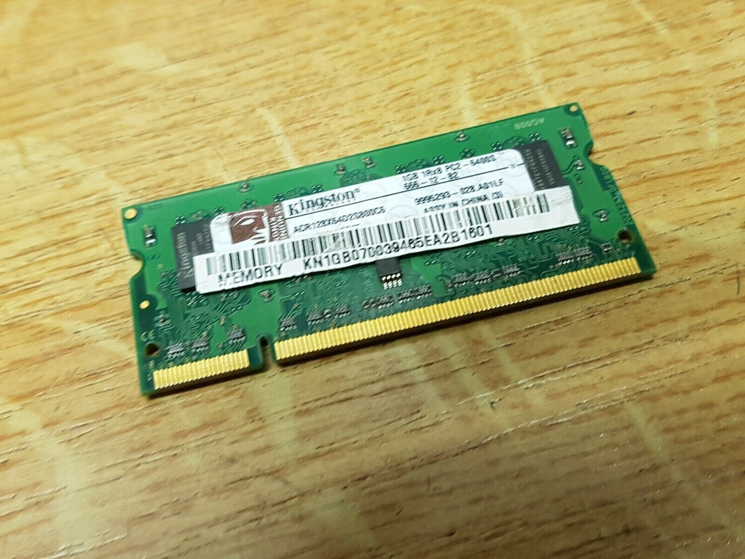 6x 1GB RAM DDR2 DIVERSE Hersteller PC2-6400 800 MHz für Notebook #