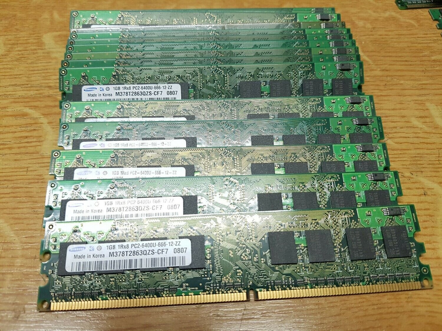 2x 1 GB PC RAM Samsung PC2-6400 DDR2 800 MHz #