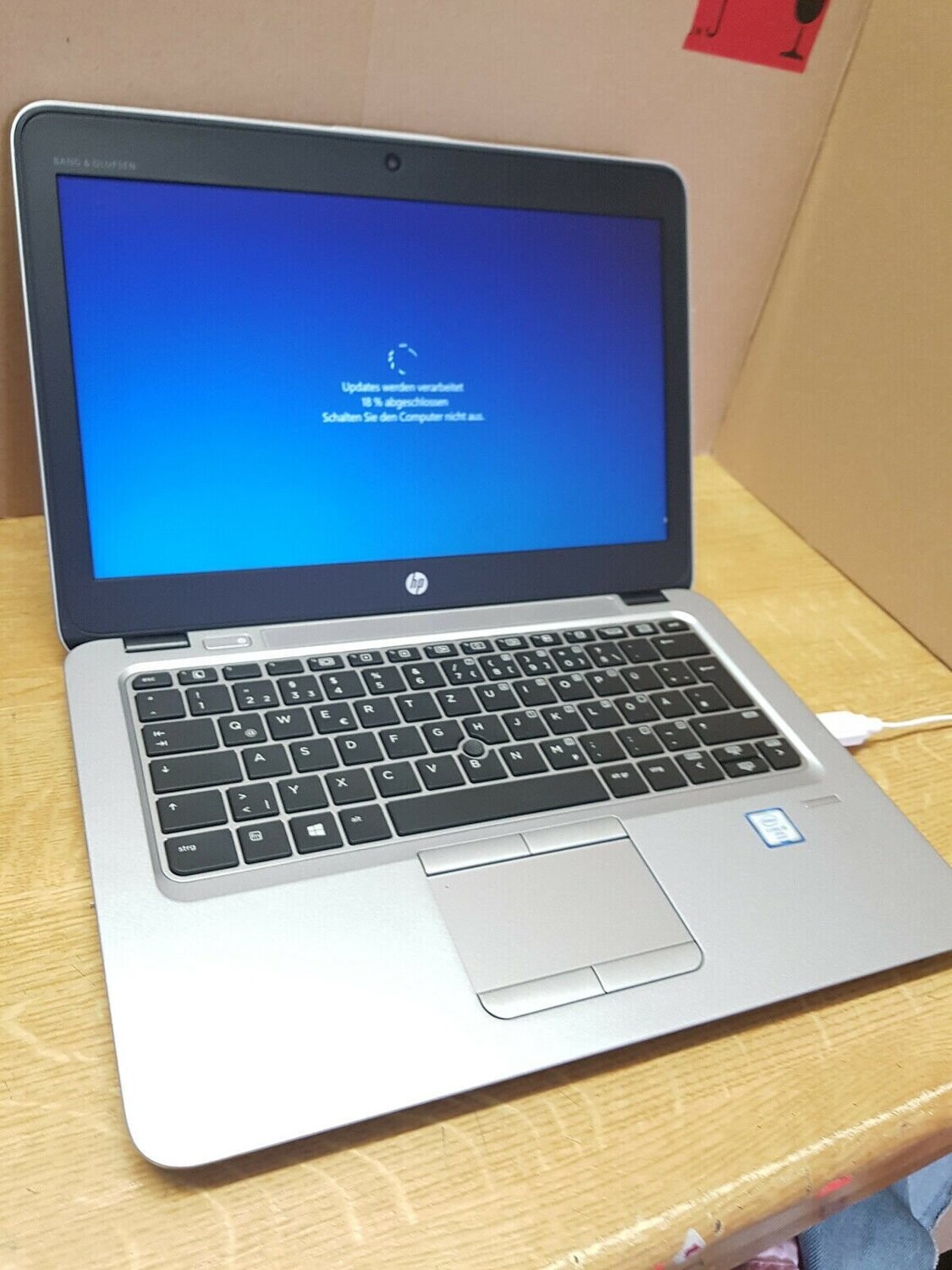 NB HP EliteBook 820 G3 Intel i5-6300U 8GB 256GB SSD 12,5" (AKKU=NEU) W10P #4712