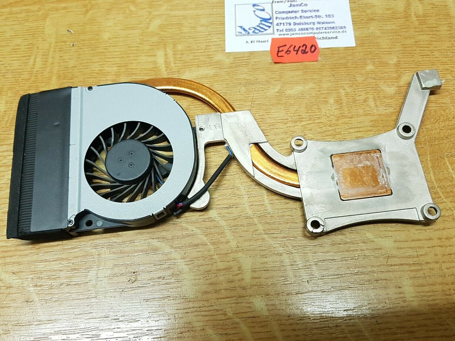 System - Lüfter -Cooler Kühlkörper Kühler intern für Dell Latitude E6420 #