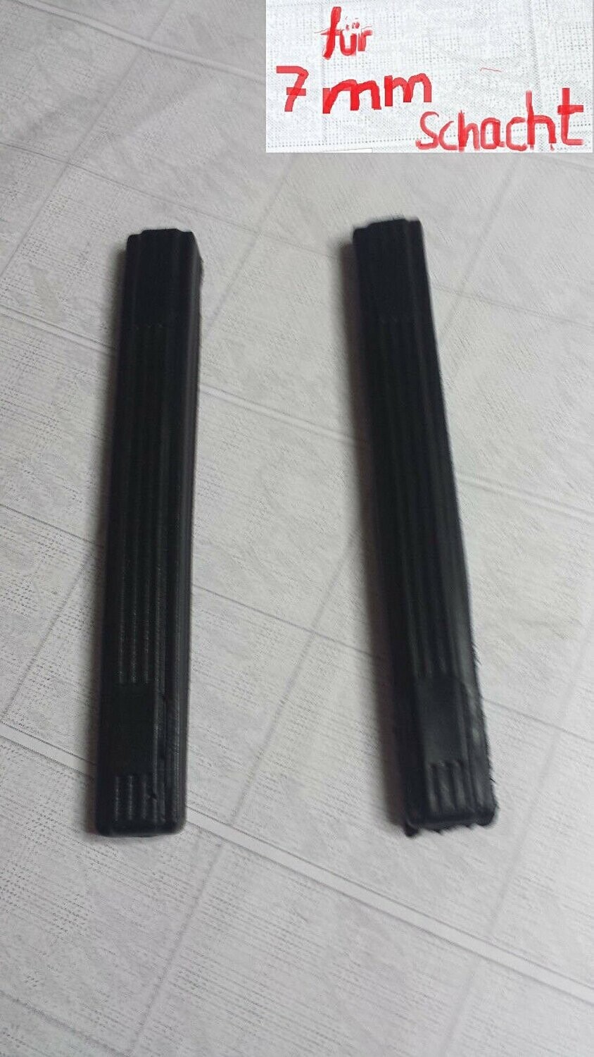 Sets (2x) Festplatten-Einbauschienen Schienen Gummi 7mm Lenovo Thinkpad X220 X230    #04110