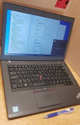Lenovo ThinkPad T460 Intel i5-6300U 8GB 500GB 14" Cam WLAN Win10 #4809