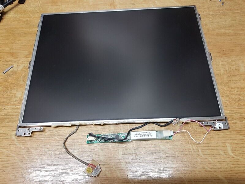 14,1” Toppoly TD141TGCD2 Display LCD + Kabel + Inverter+ Scharniere für.. #494_ 14,1” Toppoly TD141TGCD2 Display LCD + Kabel + Inverter+ Scharniere für.. #494_