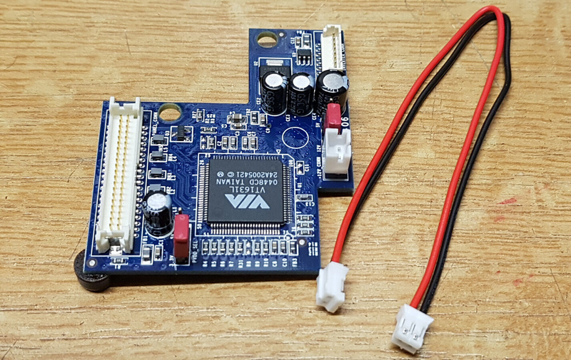 LVDS 06 24Bit - Adapter Board für 10 LVDS 06 24Bit - Adapter Board für 10" Display inkl. Stromzuleitung NEU #5188