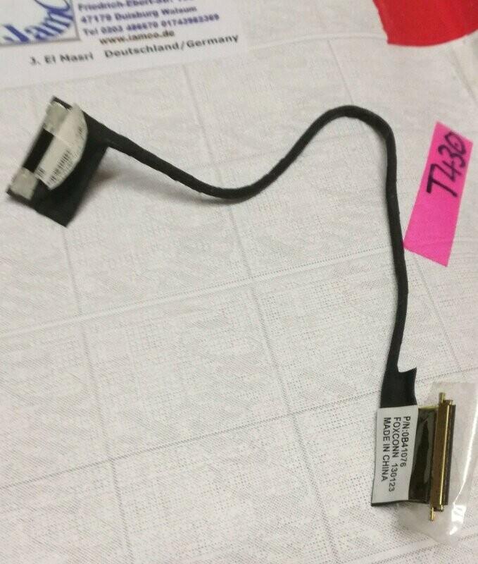 Original DisplayKabel für Display u.a. Lenovo Thinkpad T430 #04504 Original DisplayKabel für Display u.a. Lenovo Thinkpad T430 #04504