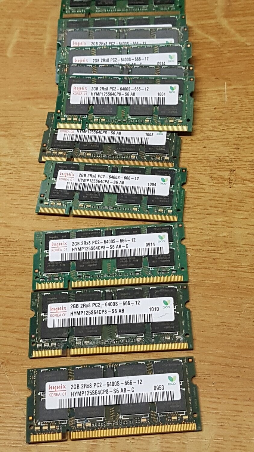 2 GB RAM DDR2 Hynix PC2-6400 800 MHz für Notebook #