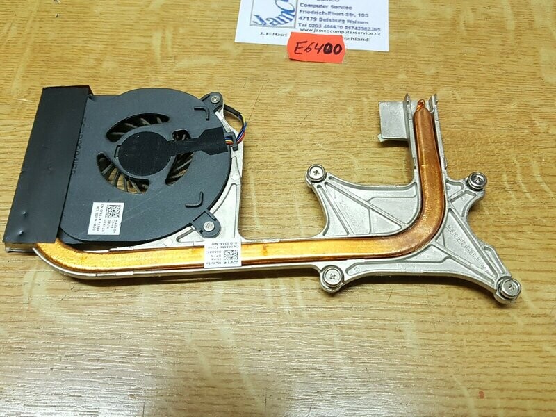 System - Lüfter -Cooler Kühlkörper Kühler intern für Dell Latitude E6400 #
