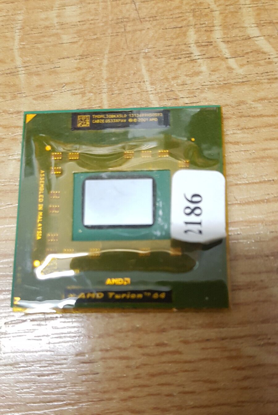CPU AMD Turion 64 TL30 TMDML30BKSLD 1,6 GHz CABZE #2186-89