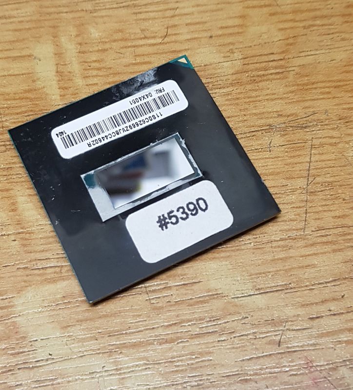 Mobile CPU Intel Core i5-4300M 2,6 GHz Lenovo FRU 04X4051 #5390