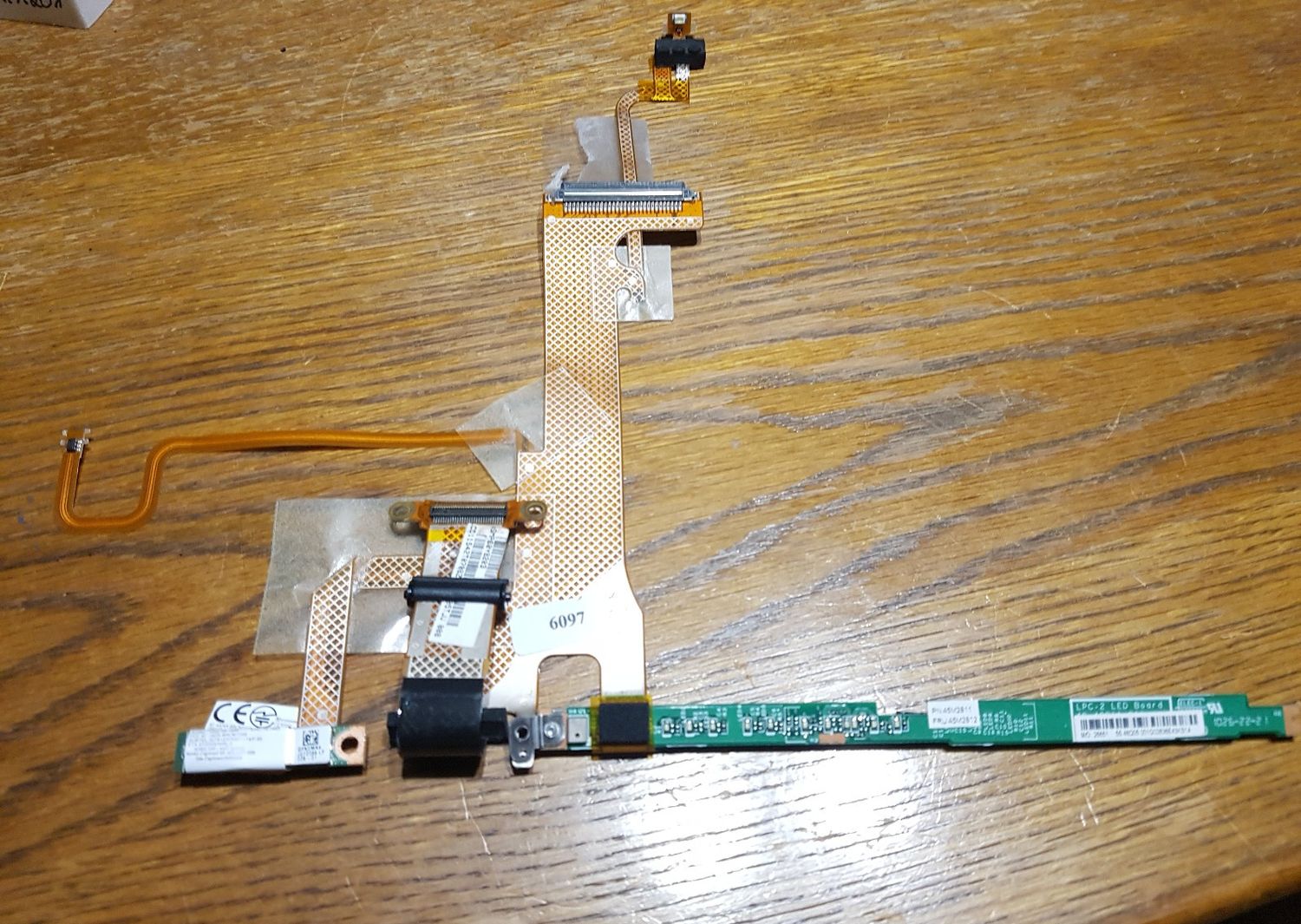 Original DisplayKabel für Display u.a. Lenovo Thinkpad X201 #6097/3x