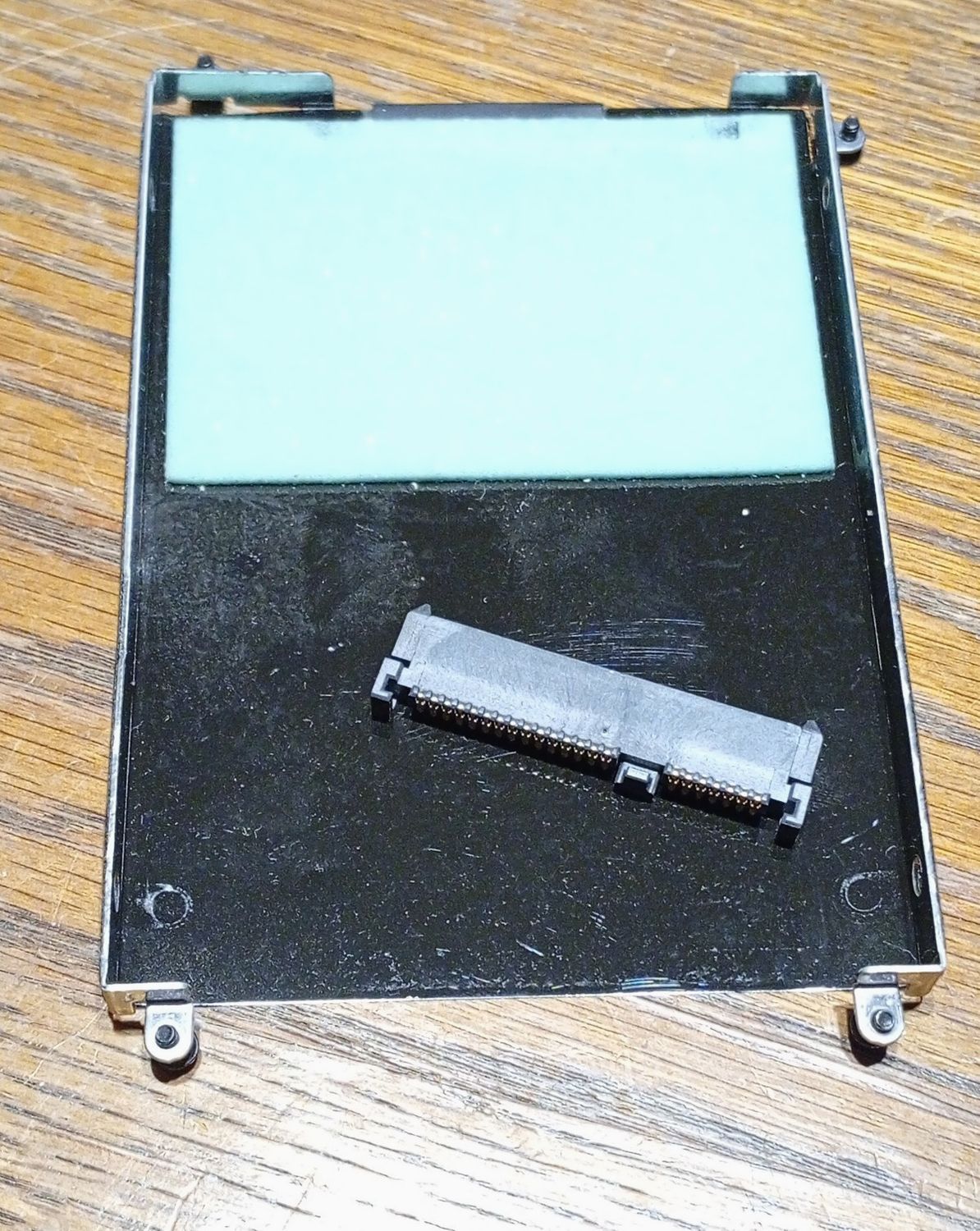 Original HP Festplatten-EinbauRahmen + SATA-Adapter HP Elitebook 820 G1 #6154_2x