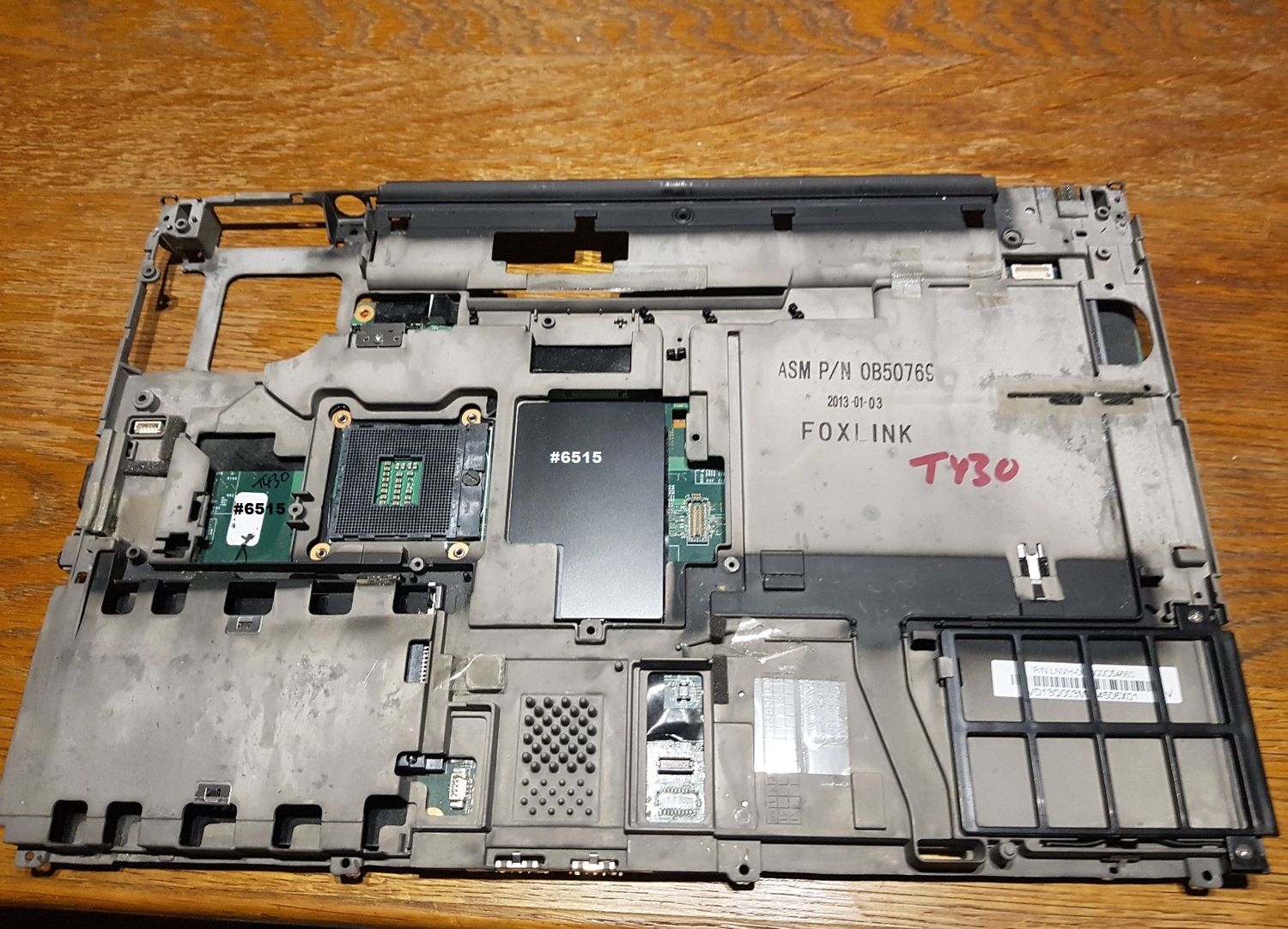Bitte LESEN! Mainboard Lenovo Thinkpad T430 incl. Mittelteil mit Fehler 01 #6515