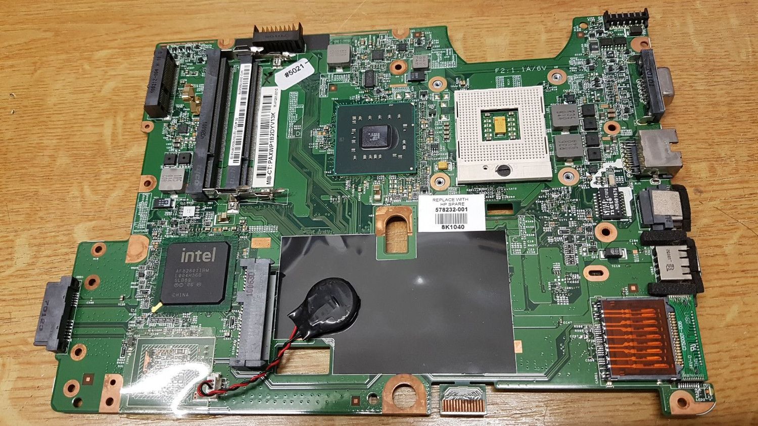 Mainboard + CPU: HP Paviliion g60 - 634CA + Intel Pentium T4300 HDMI  #5021_18