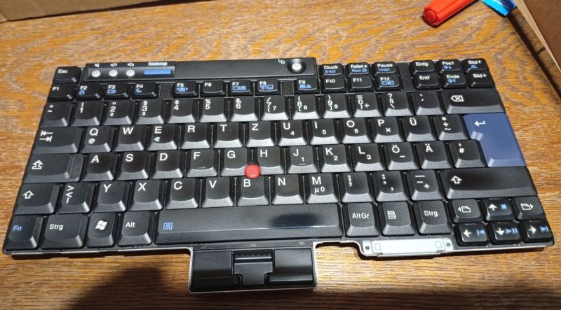 Original Lenovo Thinkpad T500 W500 T400 Keyboard QWERTZ FRU 42T3282 #8037