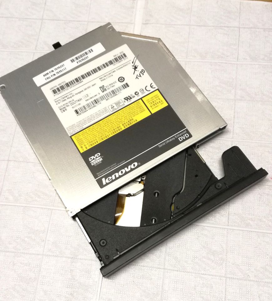 Original Lenovo Sony DDU7740H DVD Laufwerk SATA for T430 FRU 75Y5117 #6005_6 Original Lenovo Sony DDU7740H DVD Laufwerk SATA for T430 FRU 75Y5117 #6005_6